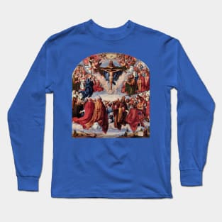 Adoration of the Trinity by Albrecht Durer Long Sleeve T-Shirt